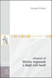 Elementi di diritto regionale e degli enti locali