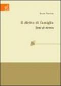 Il diritto di famiglia. Temi di ricerca