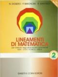 Lineamenti di matematica. Progetto Igea. Per il biennio degli Ist. tecnici commerciali e il Liceo tecnico vol.2