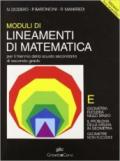 Lineamenti di matematica. Modulo E. Geometria euclidea nello spazio. Per il triennio del Liceo scientifico