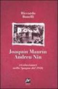 Joaquin Maurìn, Andreu Nin. Rivoluzionari nella Spagna del 1936