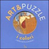 I colori. Art&puzzle. L'arte fatta a puzzle. Ediz. illustrata. Con 7 puzzle