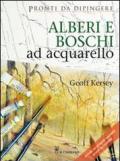 Alberi e boschi ad acquarello