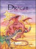 Draghi ad acquarello