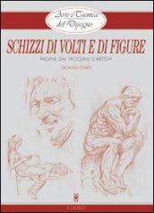 Schizzi di volti e figure