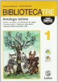 Bibliotecatre. Con mito, epica, letteratura-Quaderno scrittura-Autovalutazione e orientamento. Ediz. compatta. Con espansione online. Per la Scuola media. Con CD-ROM: 1