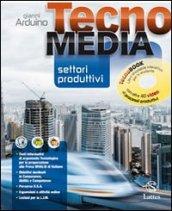 Tecnomedia. Disegno, laboratorio-Settori produttivi-Tavole disegno e costruzione solidi-Prove INVALSI. Per la Scuola media. Con 2 DVD. Con espansione online: Educazi vol.2