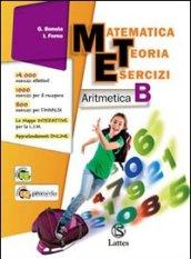 MATEMATICA TEORIA ESERCIZI ARITMETICA B + IL MIO QUADERNO INVALSI 2