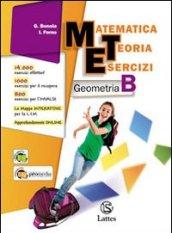 Matematica teoria esercizi. Geometria. Per la Scuola media. Con espansione online: 2