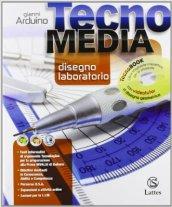 Tecnomedia. Disegno, laboratorio-Settori produttivi-Tavole-INVALSI online-Patentino online-Quaderno competenze. Per la Scuola media. Con DVD. Con espansione online