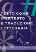 Testo come ipertesto e traduzione letteraria (Studi sulla traduzione)