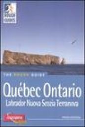 Québec, Ontario, Labrador, Nuova Scozia, Terranova