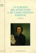 Un europeo del Settecento: Aurelio de' Giorgi Bertola riminese