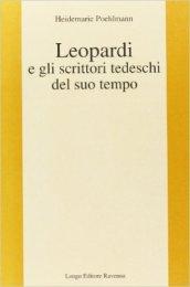 Leopardi e gli scrittori tedeschi del suo tempo