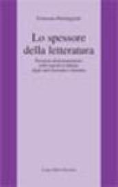 Lo spessore della letteratura