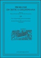 Problemi di critica goldoniana. Numero speciale. 14.