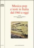 Musica pop e testi in italia dal 1960 a oggi