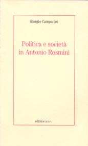 Politica e società in Antonio Rosmini