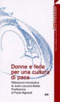 Donne e fede per una cultura di pace