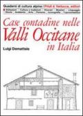 Case contadine nelle valli occitane