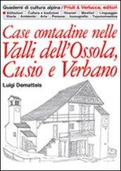 Case contadine nelle valli dell'Ossola, Cusio e Verbano