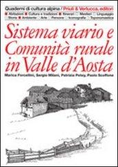 Sistema viario e comunità rurale in Valle d'Aosta