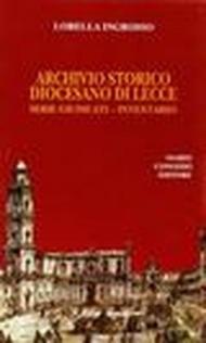 Archivio storico diocesano di Lecce, serie Giudicati. Inventario