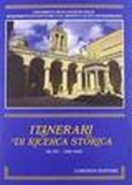 Itinerari di ricerca storica (12-14)