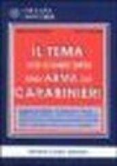 Il tema nei concorsi dell'arma dei carabinieri