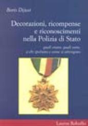 Decorazioni, ricompense e riconoscimenti nella polizia di Stato