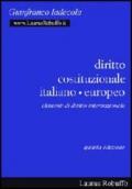 Diritto costituzionale italiano-europeo. Elementi di diritto internazionale