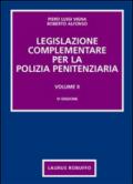 Legislazione complementare per la polizia penitenziaria