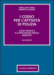 I codici per l'attività di polizia