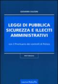 Leggi di pubblica sicurezza e illeciti amministrativi