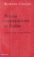 Storia dell'epurazione in Italia