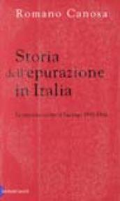 Storia dell'epurazione in Italia