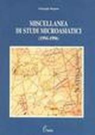 Miscellanea di studi microasiatici (1994-1996)