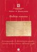 Stabiae romana. La prosopografia e la documentazione epigrafica. Iscrizioni lapidarie e bronzee, bolli laterizi e sigilli