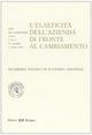 L'elasticità dell'azienda di fronte al cambiamento