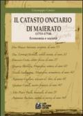 Il catasto onciario di Maierato (1753-1754). Economia e società