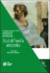 Studi di filosofia aristotelica