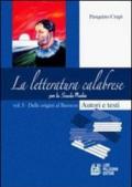 La letteratura calabrese. Per la scuola media: 2