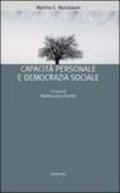 Capacità personale e democrazia sociale