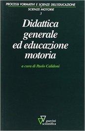 Didattica generale ed educazione motoria