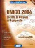 Unico 2004. Società di persone ed equiparate