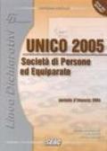 Unico 2005. Società di persone ed equiparate