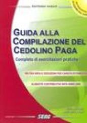 Guida alla compilazione del cedolino paga