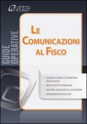 Le comunicazioni al fisco