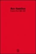 Ann Hamilton. Present-past 1984-1997. Ediz. francese e inglese