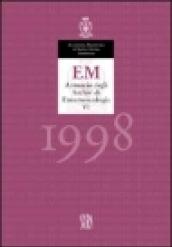 EM 1998. Annuario degli archivi di etnomusicologia VI